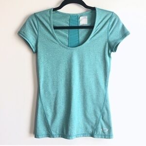 Oakley Teal Athletic Short Sleeve Top Size Small